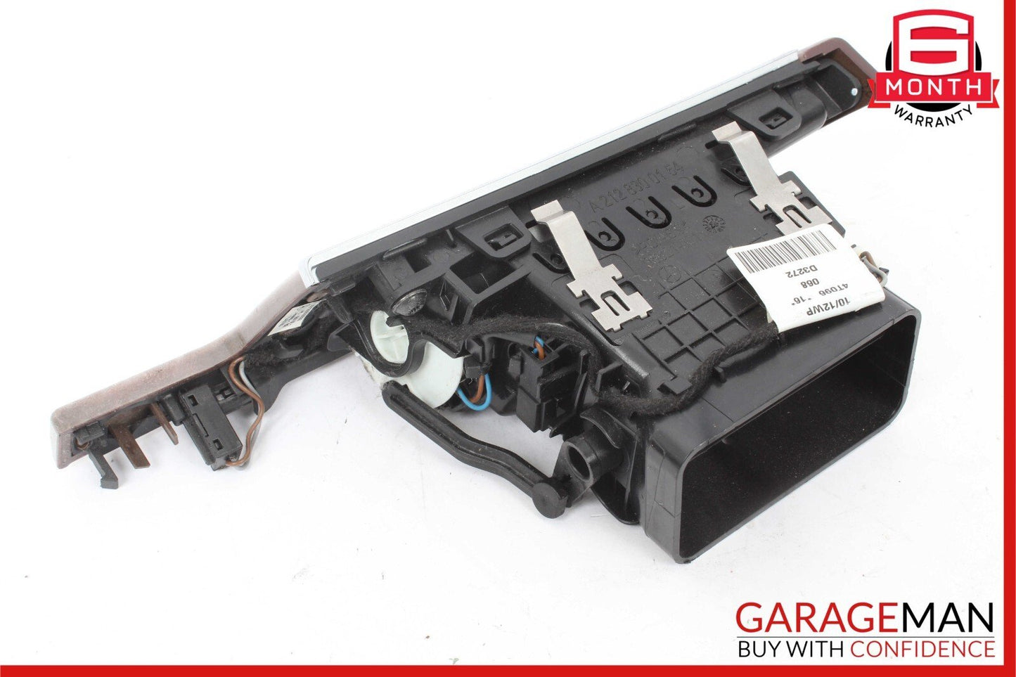 10-13 Mercedes W212 E350 E400 Dashboard Dash AC A/C Air Vent Left Trim Wood OEM