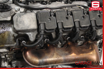 03-06 Mercedes R230 SL500 5.0L V8 Complete Engine Motor Block Assembly OEM 195k
