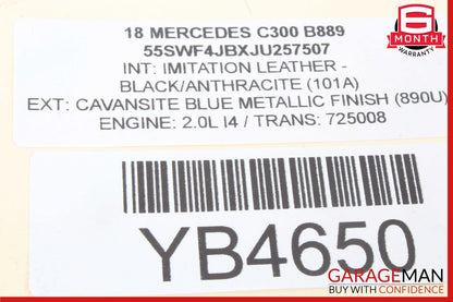 14-19 Mercedes W205 C300 S550 GLC350 Keyless Go Entry Control Module Unit OEM