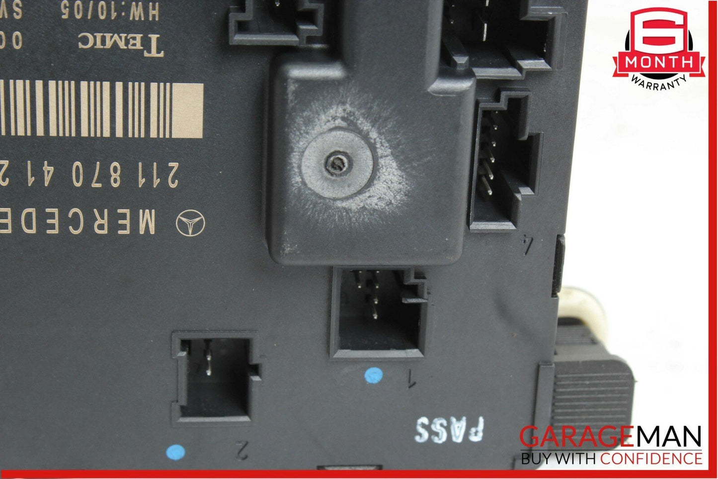 03-09 Mercedes W211 E350 E550 Rear Right Side Door Controller Module OEM