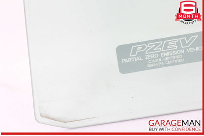 08-12 Honda Accord LX-P Rear Left Driver Side Door Vent Glass OEM