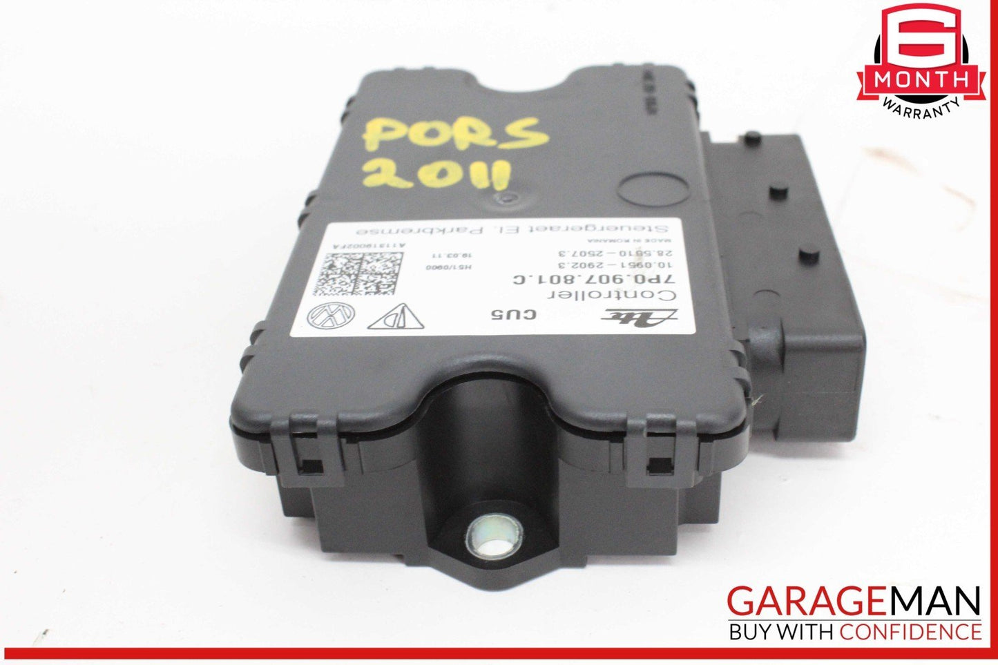 11-18 Porsche Cayenne 958 Electric Parking Brake Control Module Unit 7P0907801C