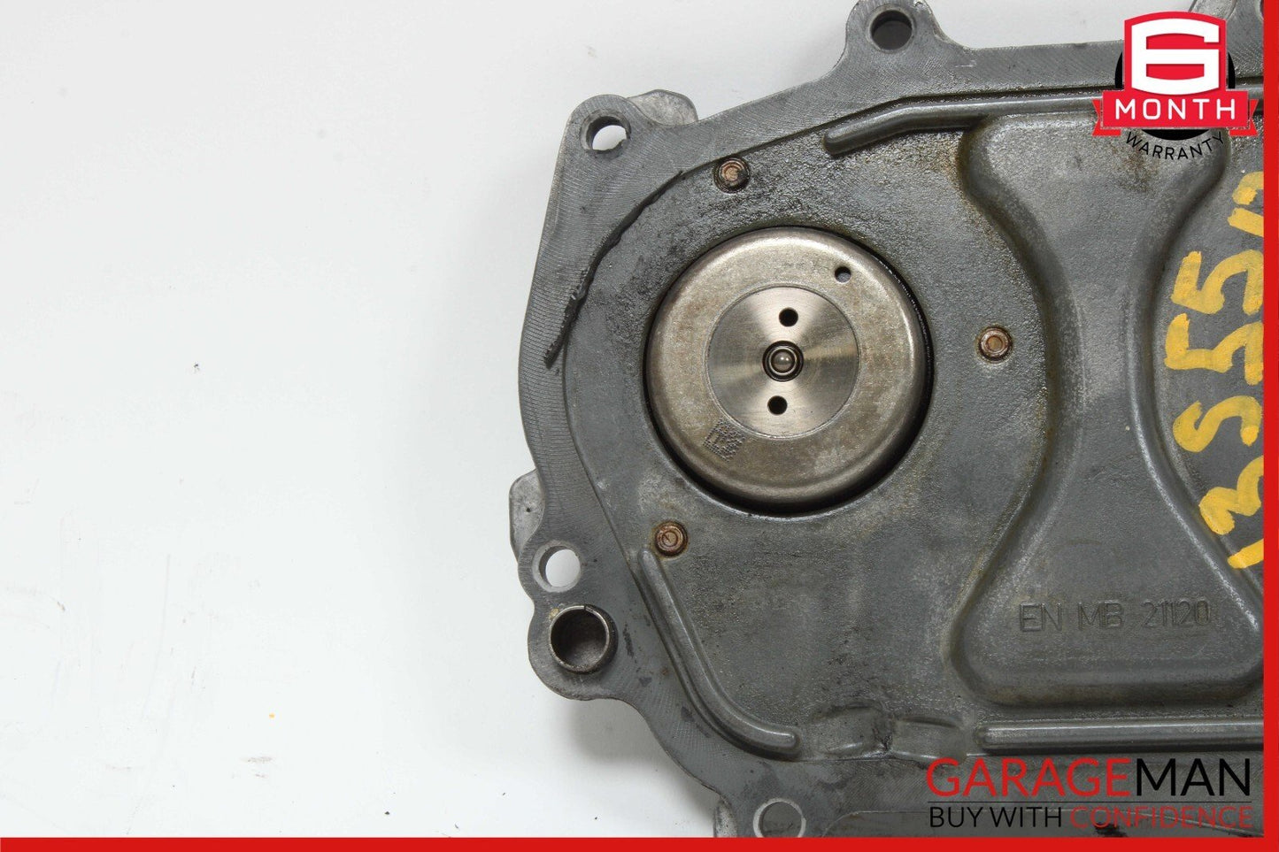 12-18 Mercedes S550 SLK350 Front Left / Right Engine Timing Chain Cover Plate