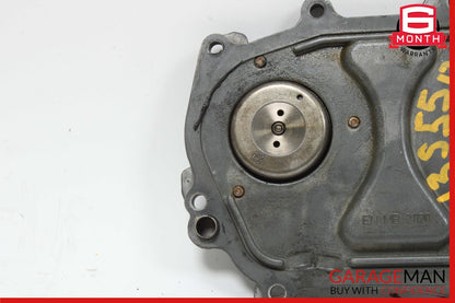 12-18 Mercedes S550 SLK350 Front Left / Right Engine Timing Chain Cover Plate