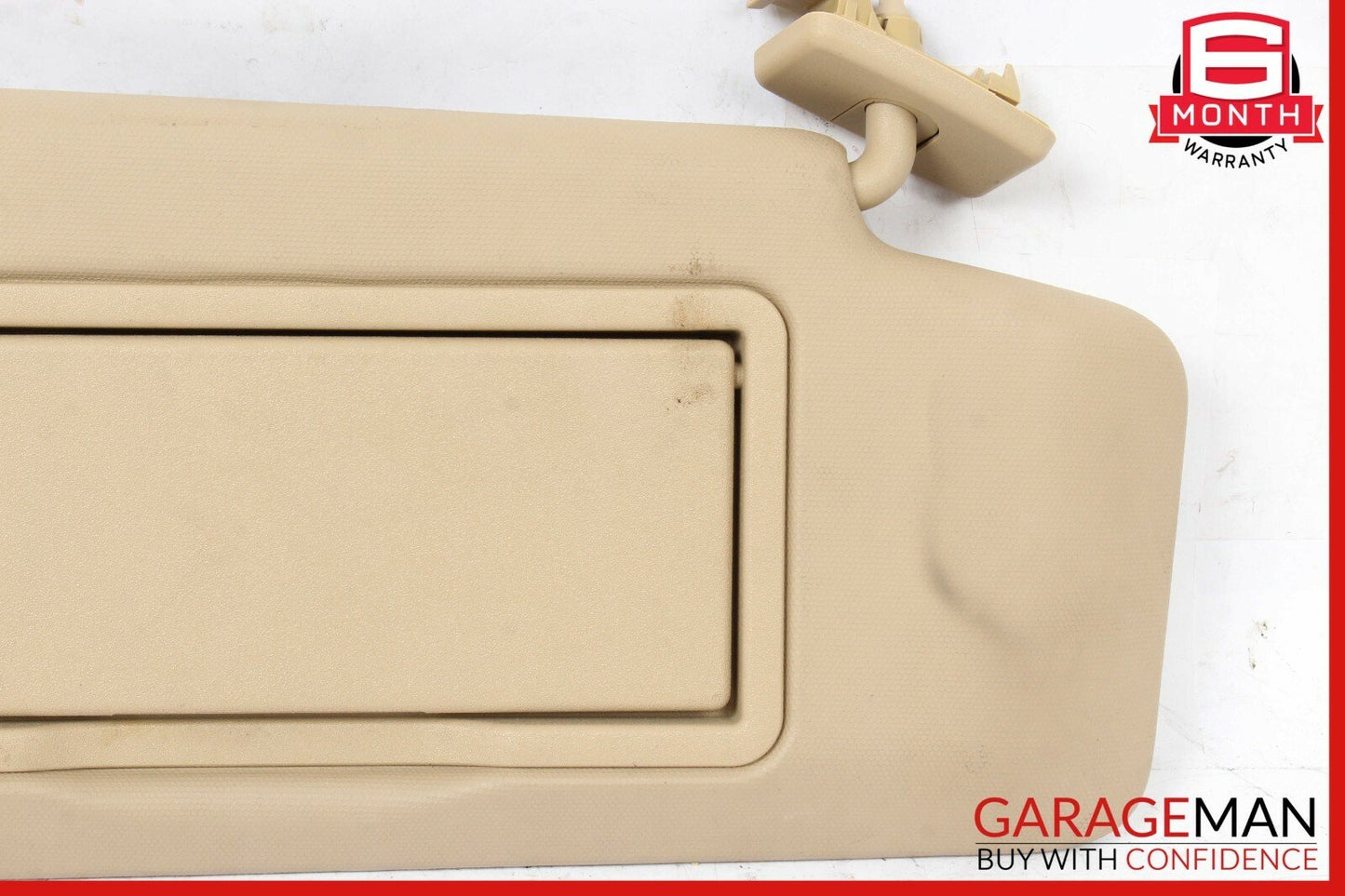 08-14 Mercedes W204 C250 C300 Front Right Side Sun Visor Sunvisor Shade Brown