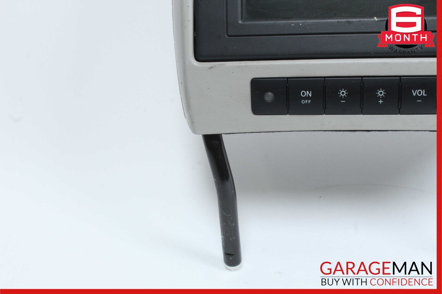 07-12 Mercedes GL450 R320 ML450 Seat Headrest Screen Monitor Display Trim Gray