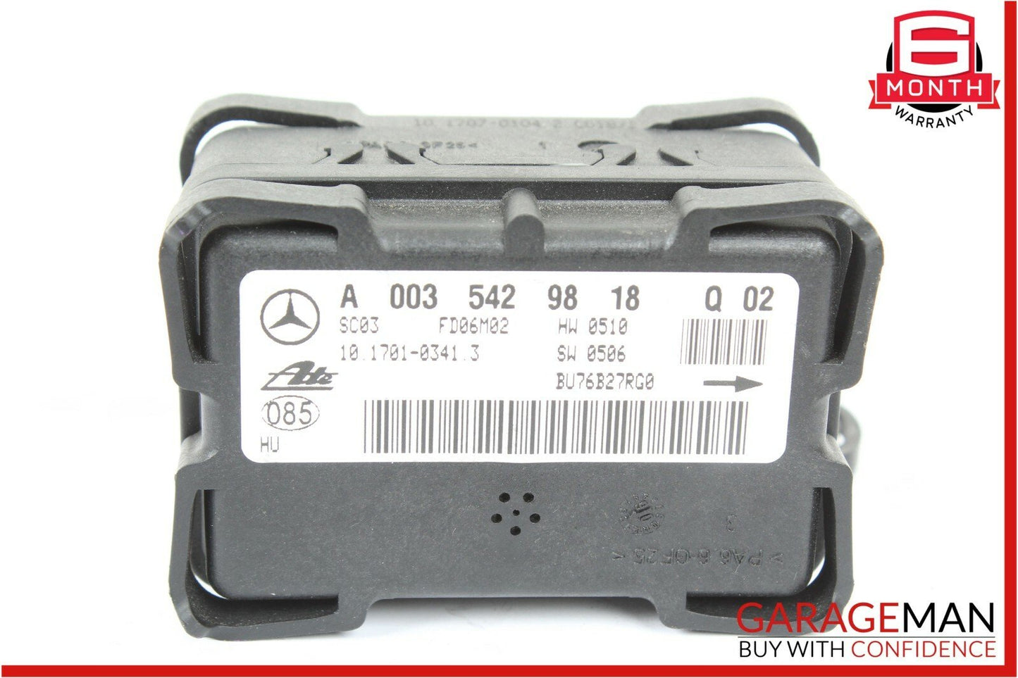 05-09 Mercedes W209 CLK350 C320 Yaw Turn Rate Speed Sensor 0035429818 OEM 75k