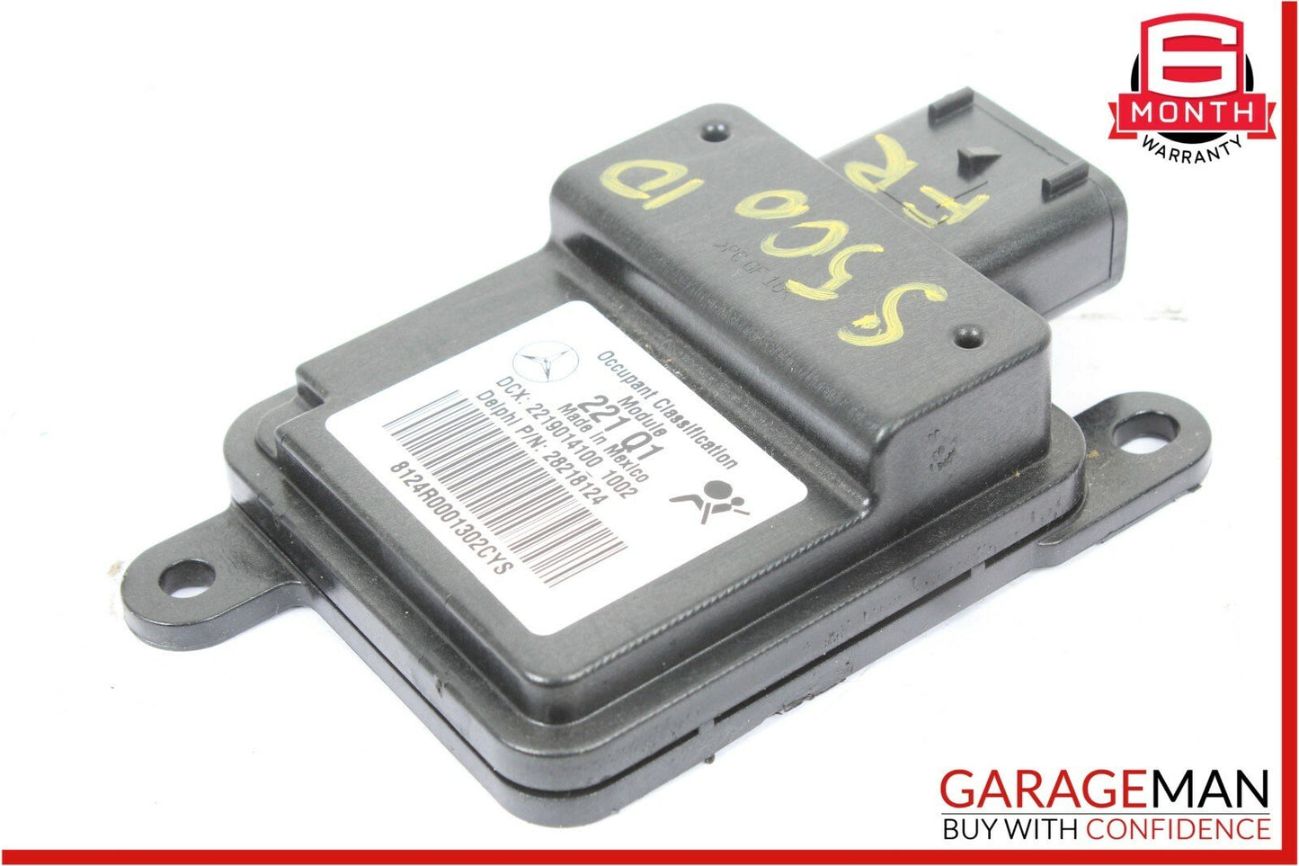10-13 Mercedes W221 S63 AMG S550 Front Right Side Seat Occupant Sensor Module