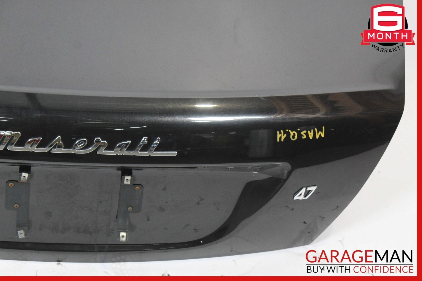 03-13 Maserati Quattroporte M139 Trunk Lid Panel Assembly OEM