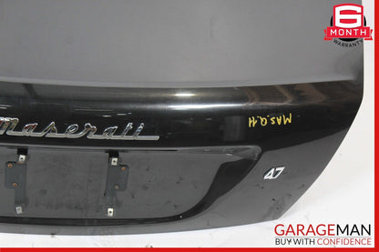 03-13 Maserati Quattroporte M139 Trunk Lid Panel Assembly OEM