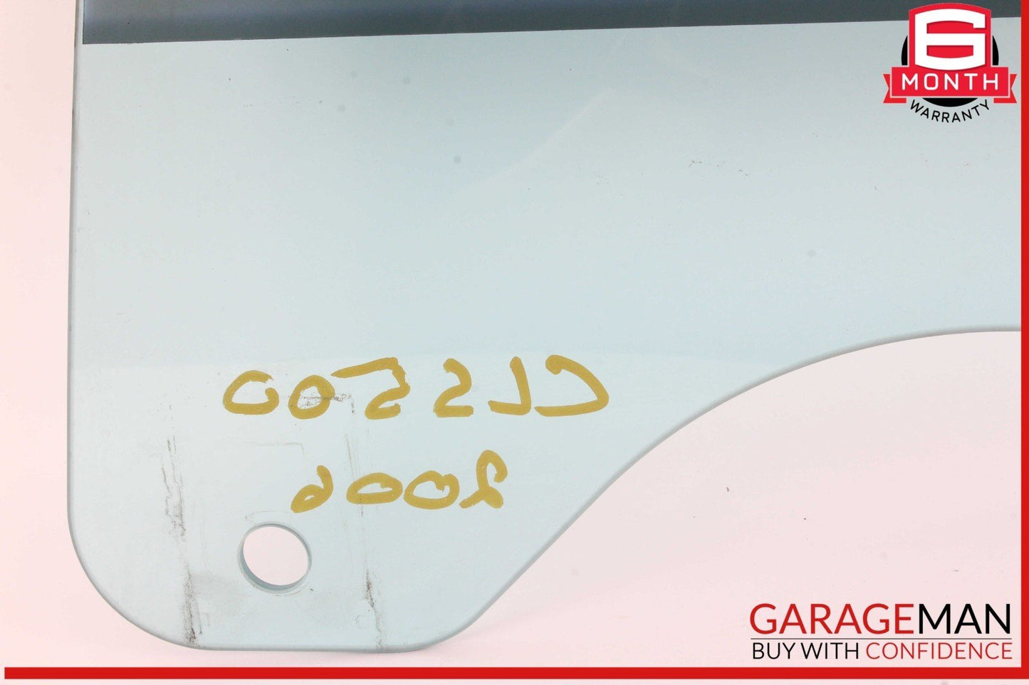 06-11 Mercedes W219 CLS500 CLS550 Rear Left Driver Side Door Window Glass