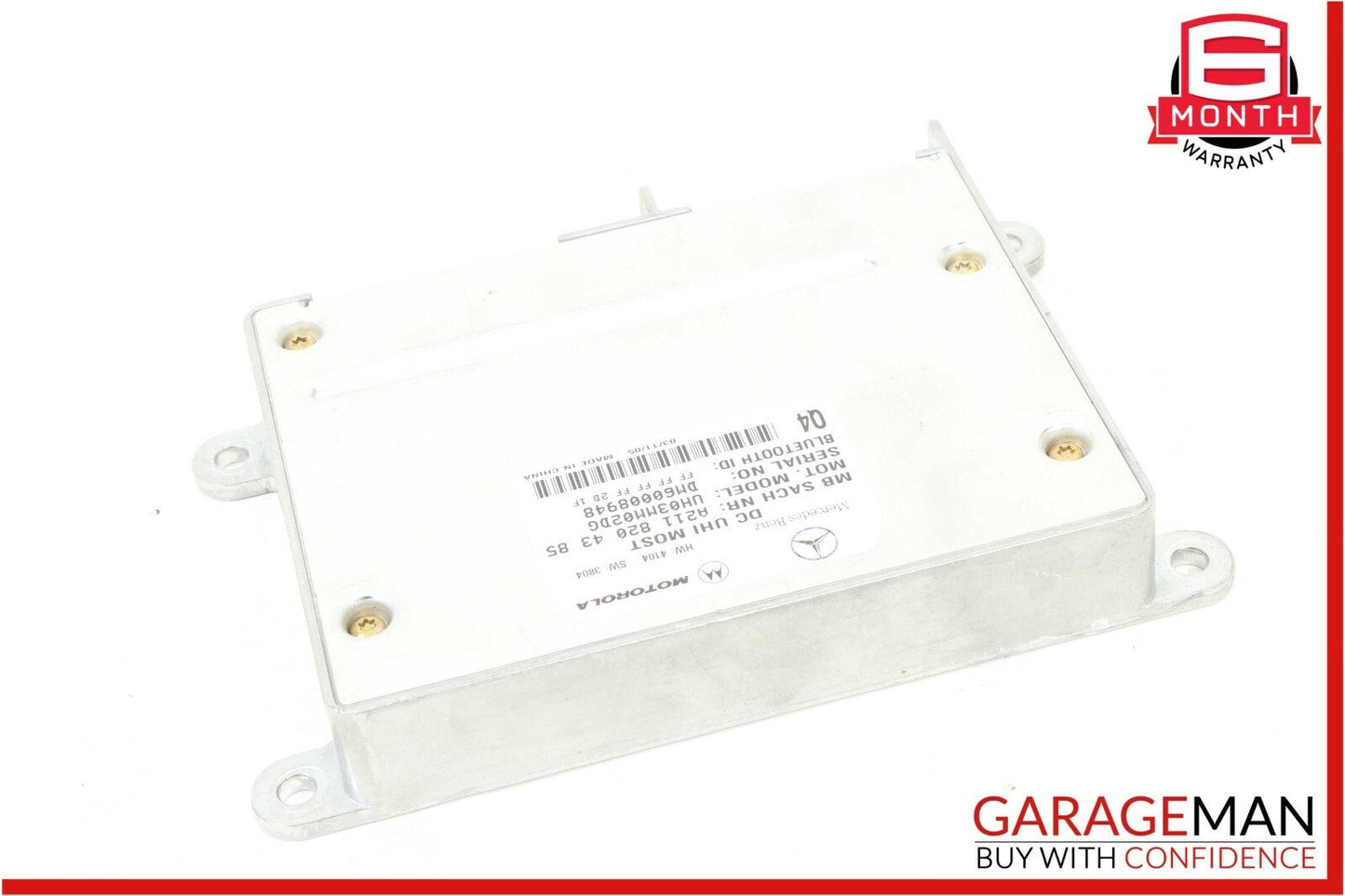 03-11 Mercedes S500 CLS500 E500 Motorola Bluetooth Communication Module OEM
