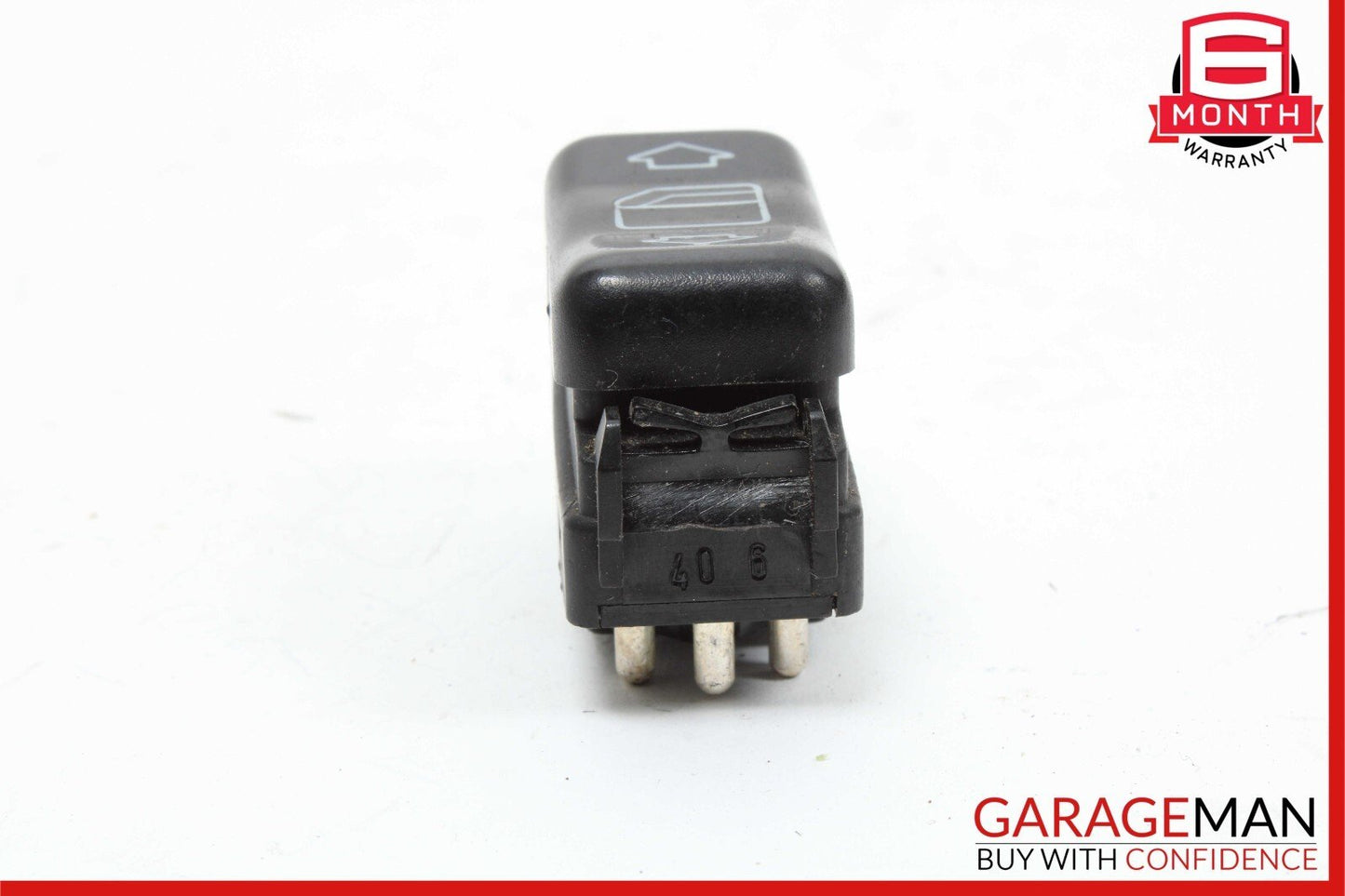 86-91 Mercedes W126 560SEL 420SEL Left Driver Side Window Switch 1248204610 OEM