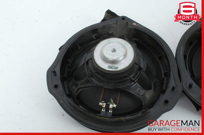 08-18 Mercedes W204 C300 C350 Front Door Audio Speaker Logic 7 Set of 2 Pc OEM