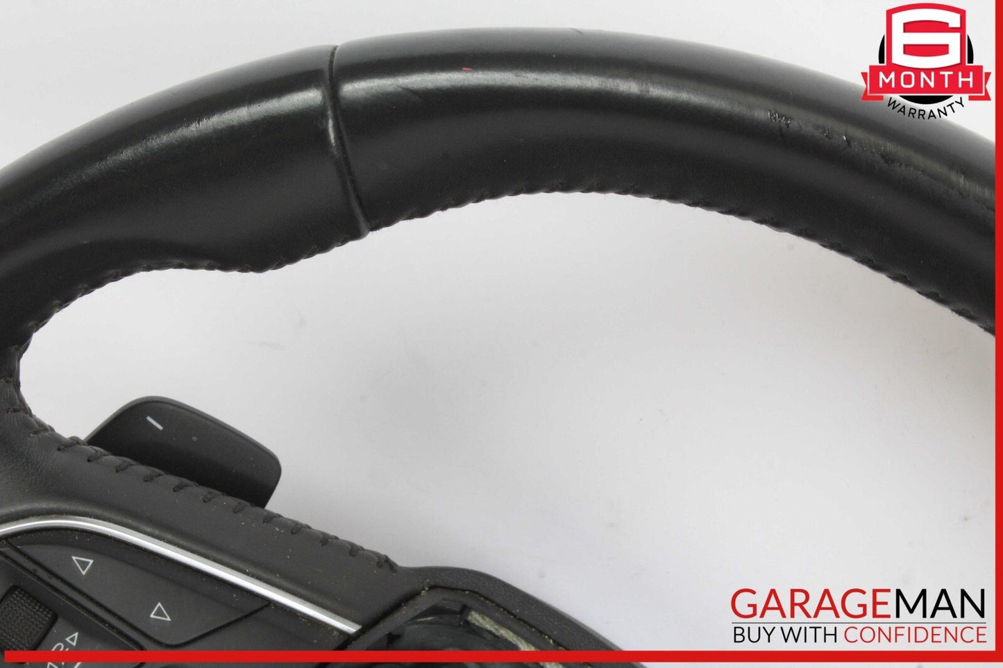 17-19 Audi A4 Allroad Front Left Driver Side Steering Wheel w/ Paddle Shifters
