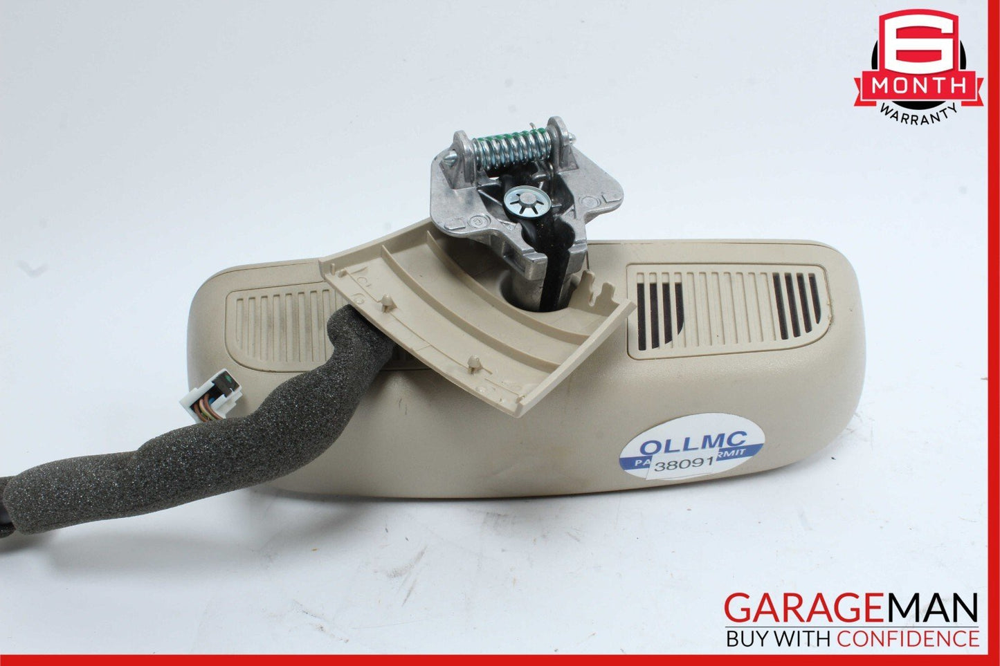 09-12 Mercedes X204 GLK350 C350 Interior Rear View Mirror Gray 2048100517 OEM