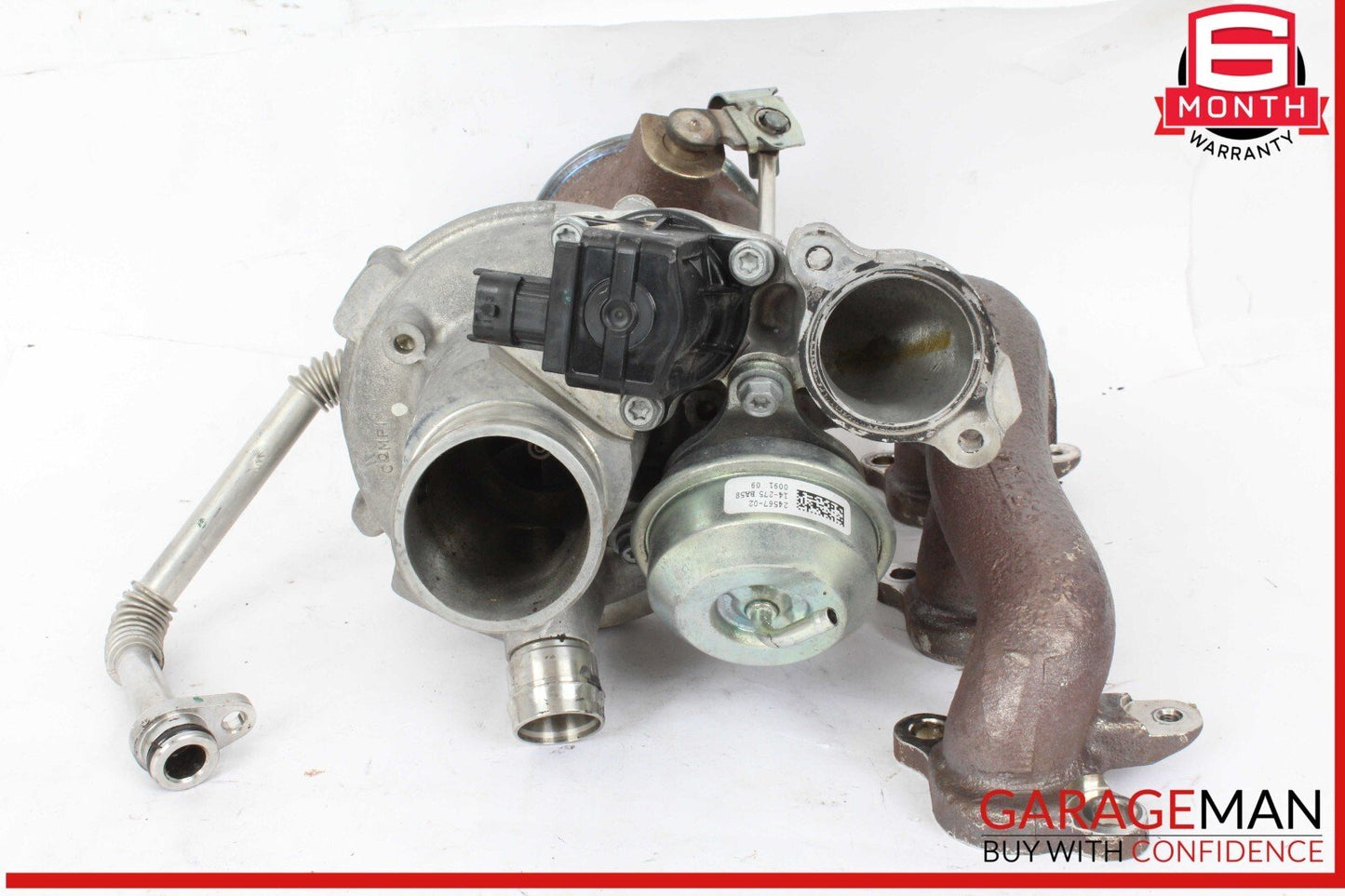 14-17 Maserati Ghibli M157 Front Right Side Turbocharger Turbo Assembly OEM