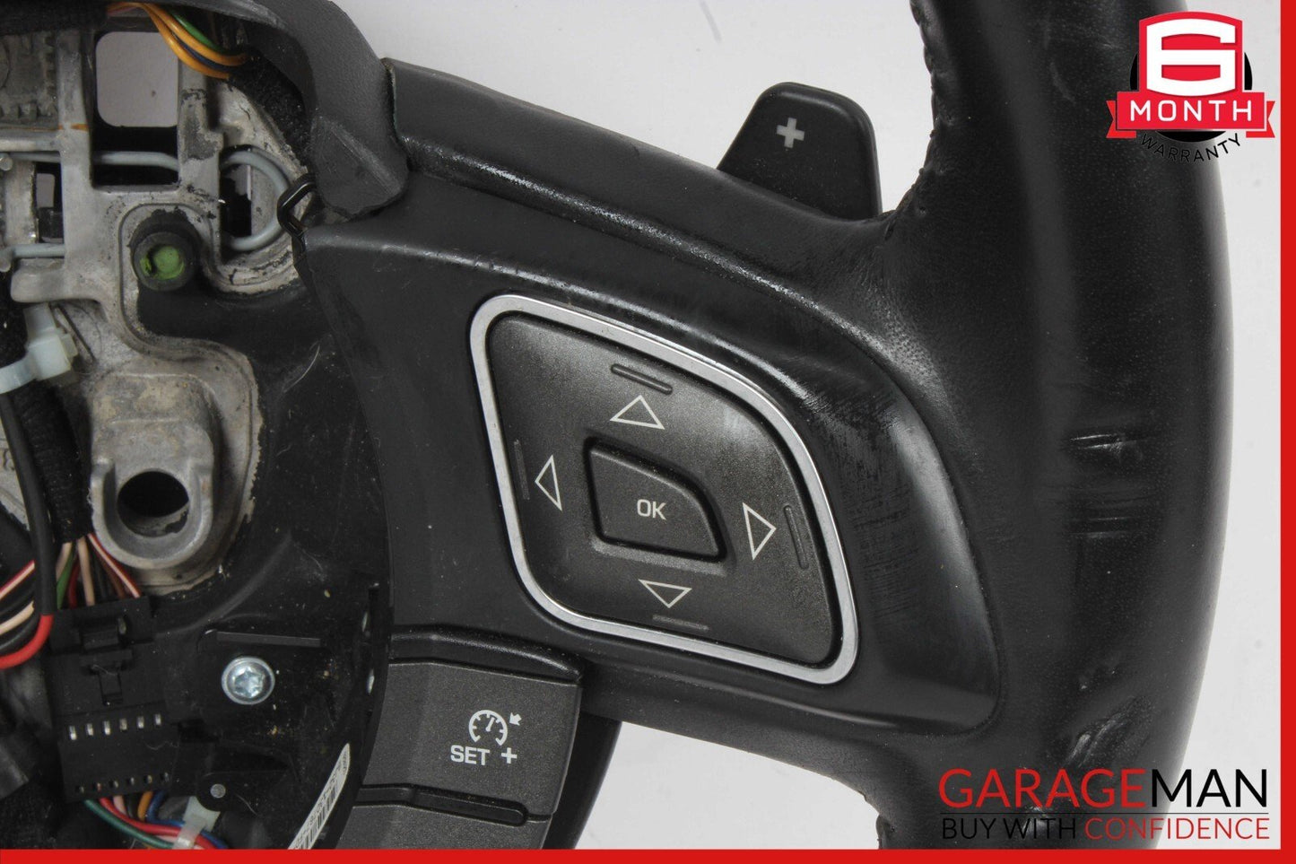 12-19 Land Rover Range Rover Evoque L538 Steering Wheel w/ Paddle Shifters Assy