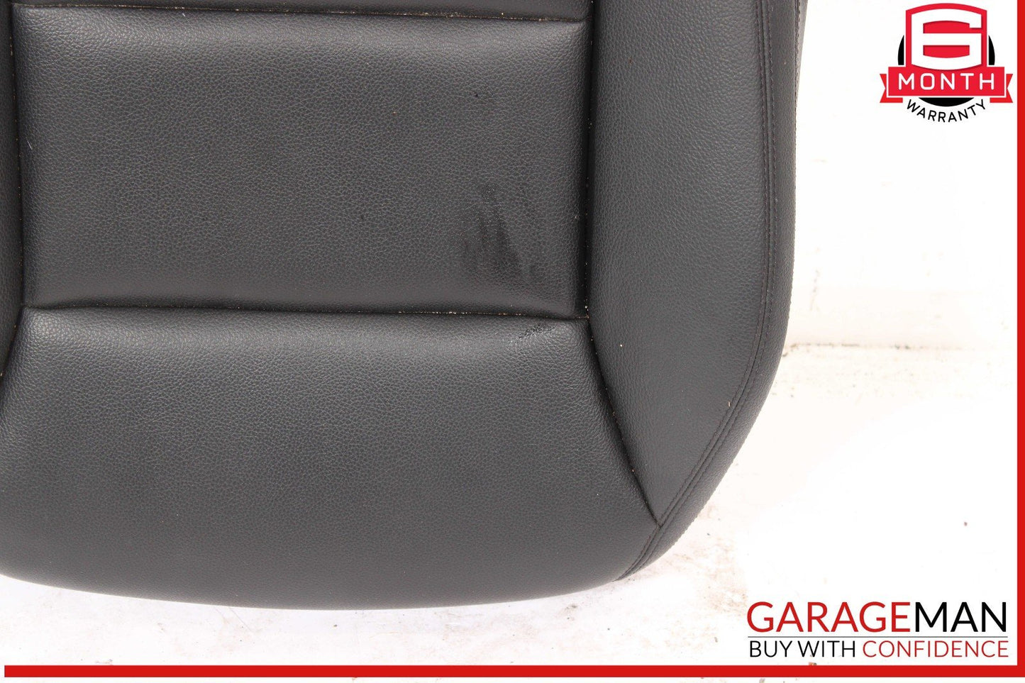 14-19 Mercedes W117 CLA250 Front Right Lower Bottom Seat Cushion Cover Black OEM