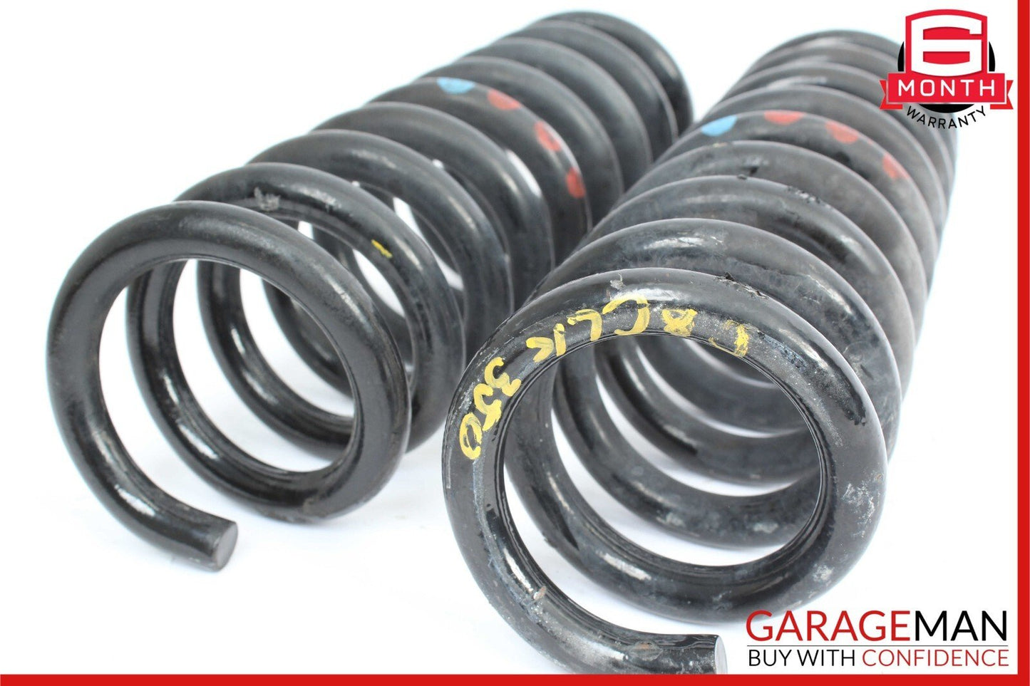 03-09 Mercedes W209 CLK350 CLK500 Rear Shock Absorber Coil Spring Set of 2 Pc