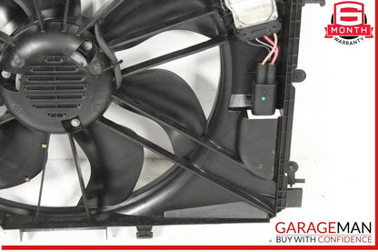 08-20 Mercedes W204 C250 Engine Radiator Cooling Fan Motor Shroud Assy OEM