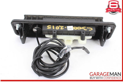 14-20 Mercedes W205 C300 Rear Trunk Tailgate Release Open Handle w/ Camera OEM
