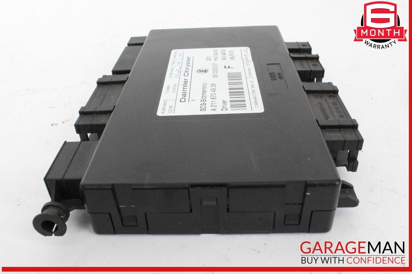 03-12 Mercedes R171 SLK350 E320 E350 GL350 Left Side Seat Control Module OEM