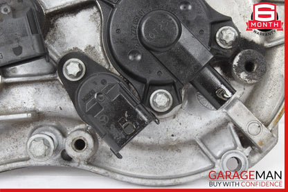 05-13 Mercedes W221 S400 E550 Front Left Side Engine Timing Chain Cover Plate
