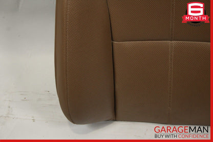07-09 Mercedes W221 S450 S550 Front Right Top Upper Seat Cushion Cover Brown OEM