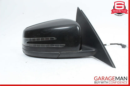 12-15 Mercedes W204 C250 E350 Front Right Side Mirror Rear View Door Black OEM