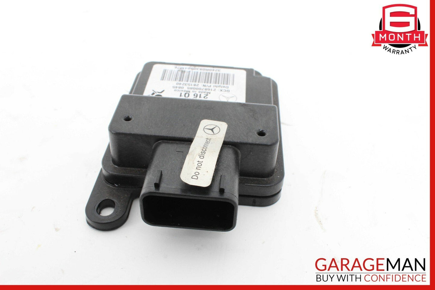 07-10 Mercedes W216 CL550 CL600 Seat Occupancy Module Right Passenger 2168700085