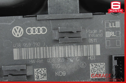 12-18 Audi A6 A7 Front Right Passenger Side Door Computer Control Module Unit