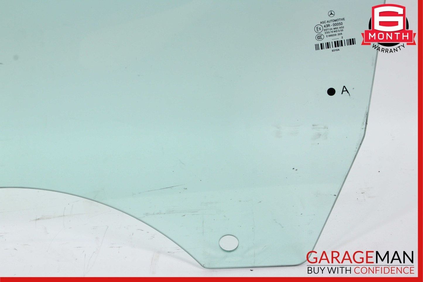 10-13 Mercedes W207 E350 E550 Coupe Front Left Driver Side Window Glass OEM