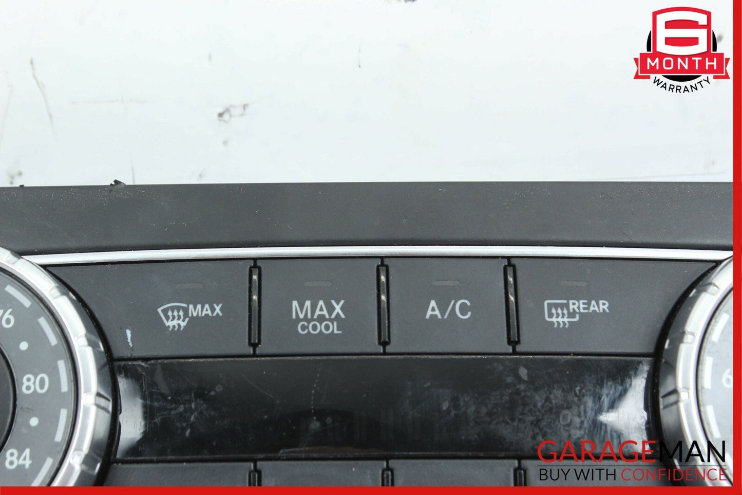 12-14 Mercedes C250 C300 AC A/C Climate Temperature Heater Switch Control Panel