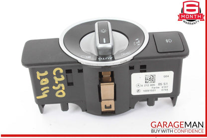 08-20 Mercedes W204 C250 CGI Headlight Fog Light Switch Control Module OEM