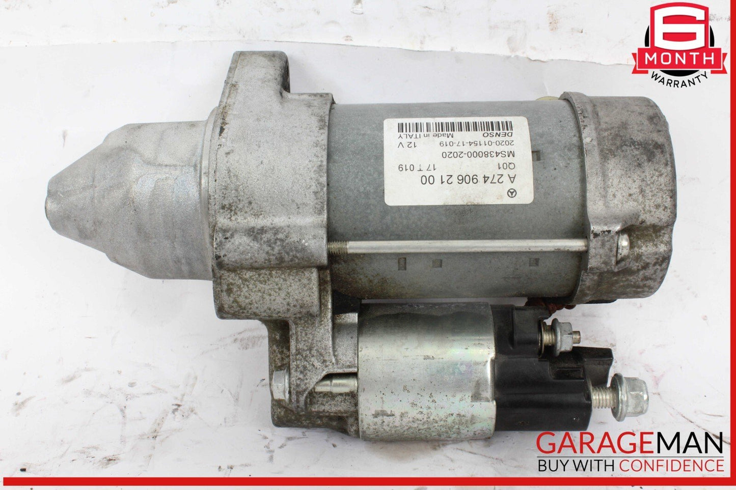 15-19 Mercedes W205 C300 GLC300 DENSO Engine Starter Motor 2749062100 OEM
