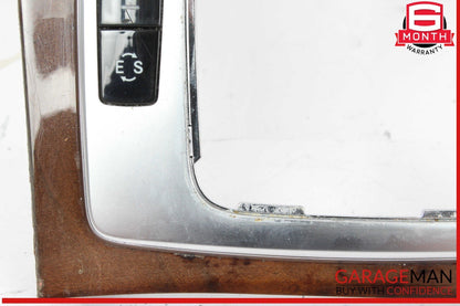 08-14 Mercedes W204 C250 Center Console Shift Trim Cover Panel Bezel Assembly