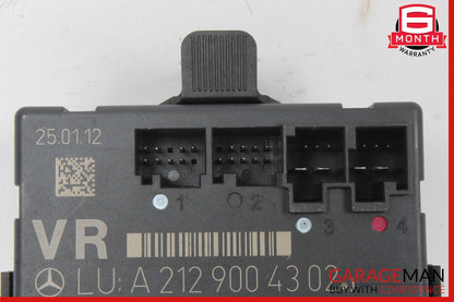 08-18 Mercedes W212 E350 C300 C350 Front Right Side Door Control Module Unit OEM