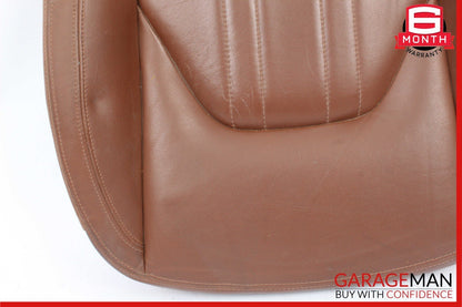 14-17 Maserati Ghibli Front Left Side Lower Bottom Seat Cushion Cover Brown OEM