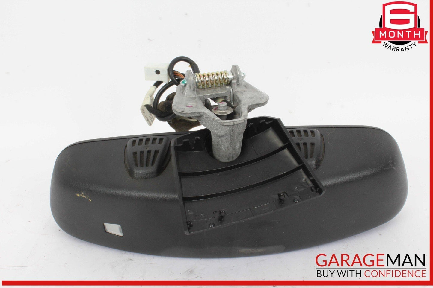 12-17 Mercedes W204 C250 C300 E350 Top Upper Interior Rear View Mirror Black OEM