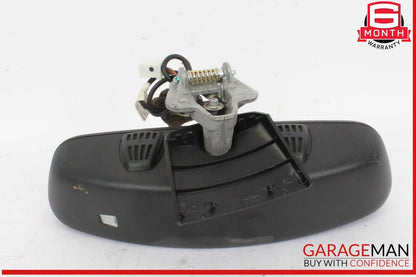 12-17 Mercedes W204 C250 C300 E350 Top Upper Interior Rear View Mirror Black OEM
