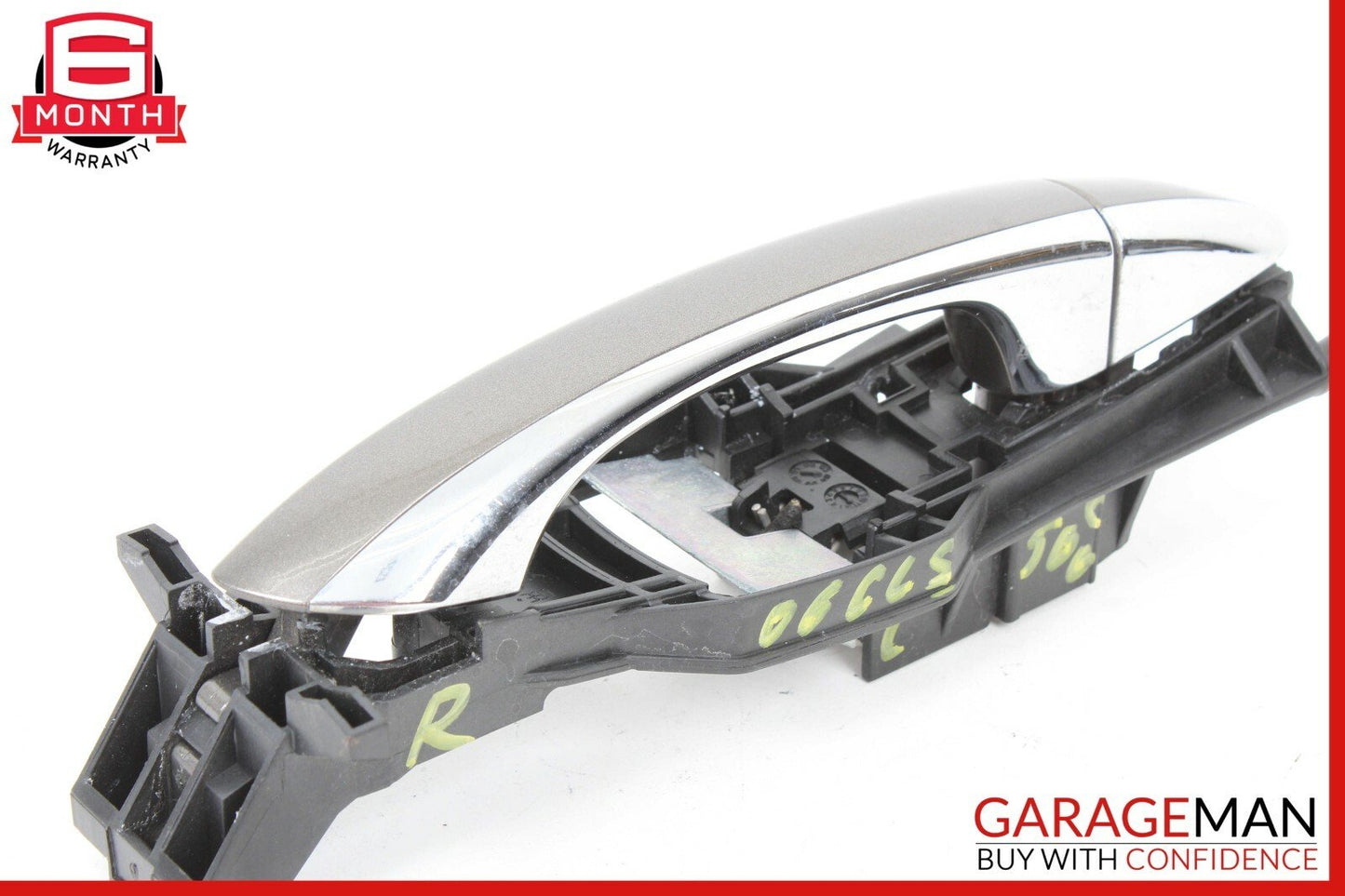06-11 Mercedes W219 CLS500 Rear Left Side Exterior Door Handle Indium Gray OEM