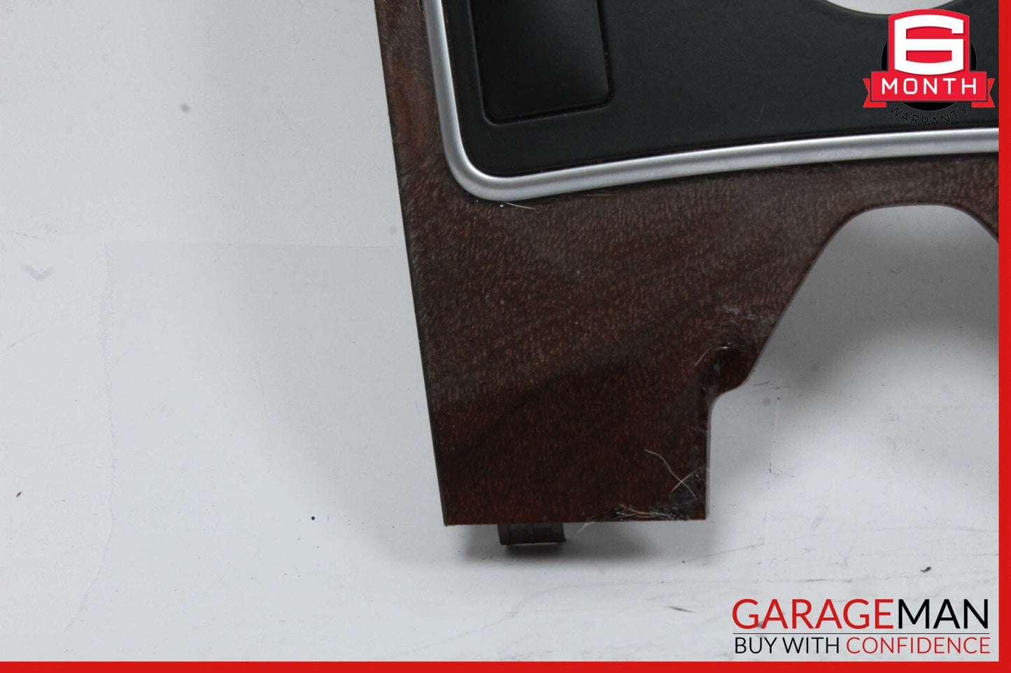 10-13 Mercedes W212 E400 E350 E550 Center Console Switch Trim Bezel Wood OEM