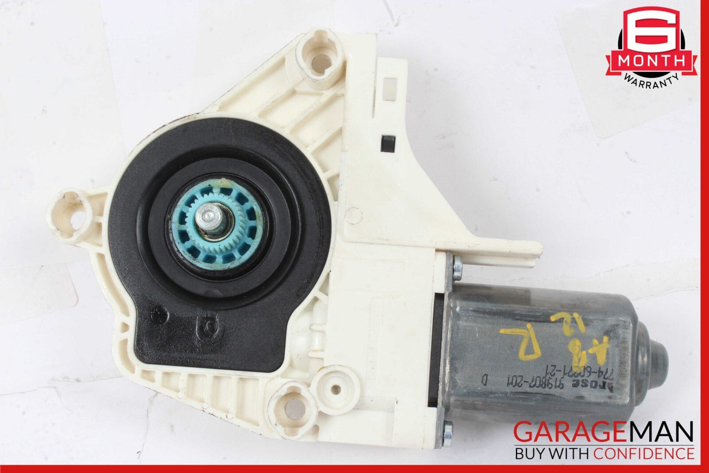 12-18 Audi A8 Quattro Front Right Side Door Window Regulator Motor OEM