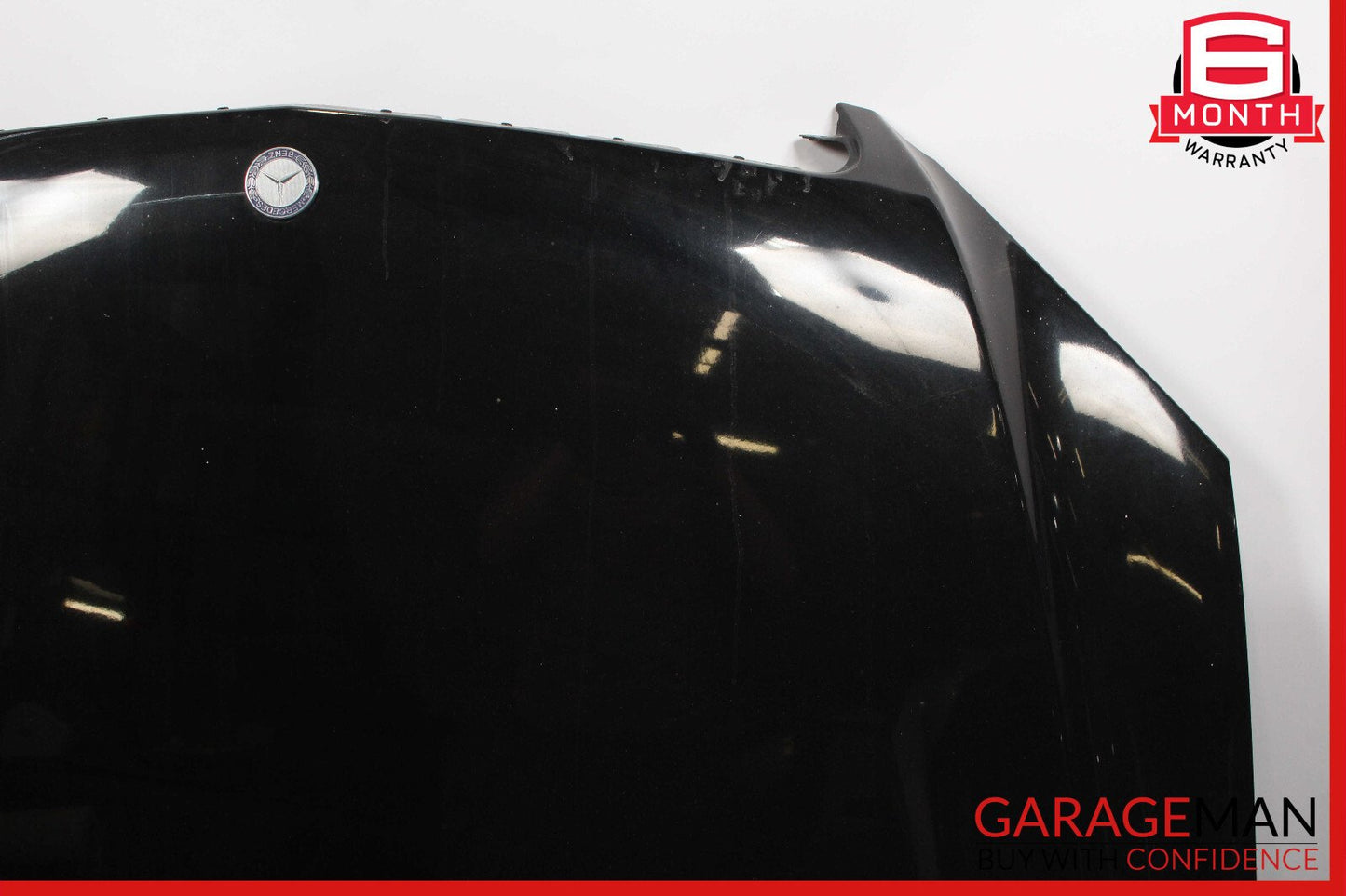 07-13 Mercedes W221 S550 Front Hood Bonnet Cover Panel Assembly Black OEM