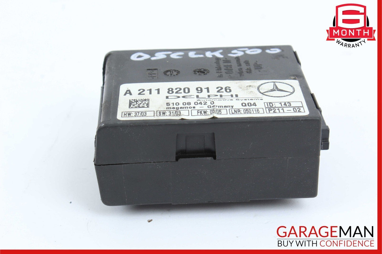 Mercedes CLK500 SLK280 CL500 S430 E320 Anti Theft Alarm Module 2118209126 OEM