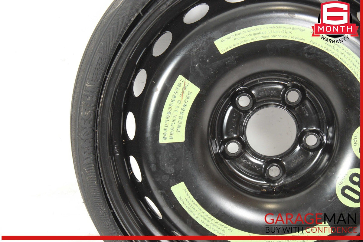 12-20 Mercedes R172 SLK350 Emergency Spare Tire Wheel Donut Space Saver 4.5Bx17