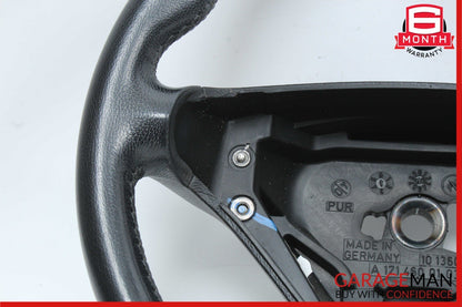 05-08 Mercedes W203 C230 SLK280 C280 Sport 3 Spoke Steering Wheel Leather Black