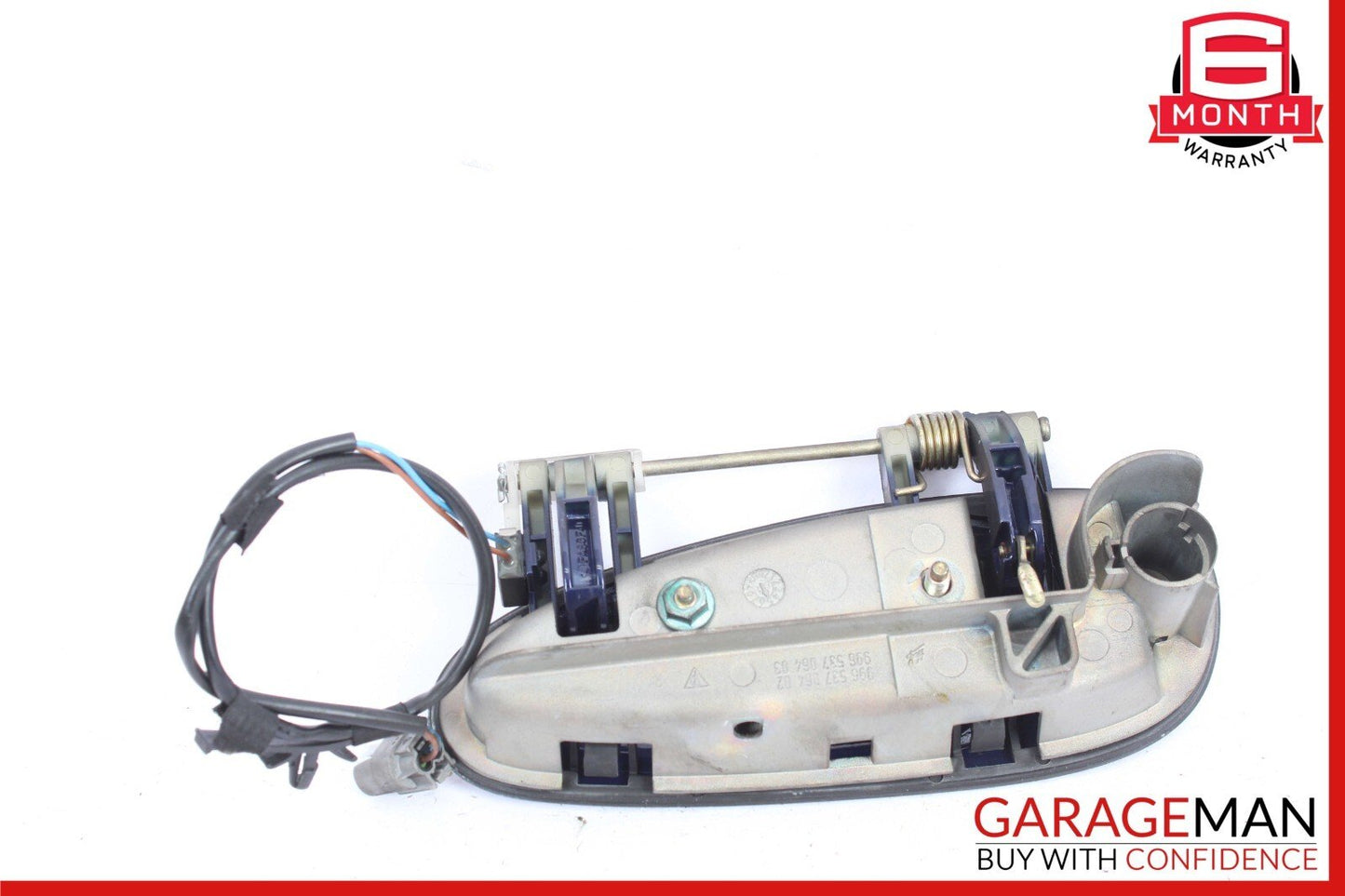 97-04 Porsche Boxster 986 Front Right Side Exterior Door Handle Assy Blue OEM
