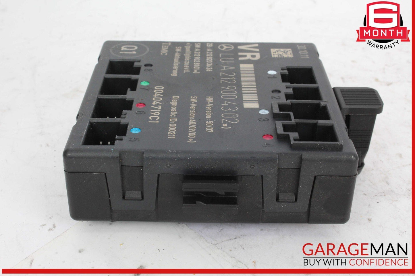 08-18 Mercedes W204 C250 Front Right Side Door Control Module 2129004302 OEM